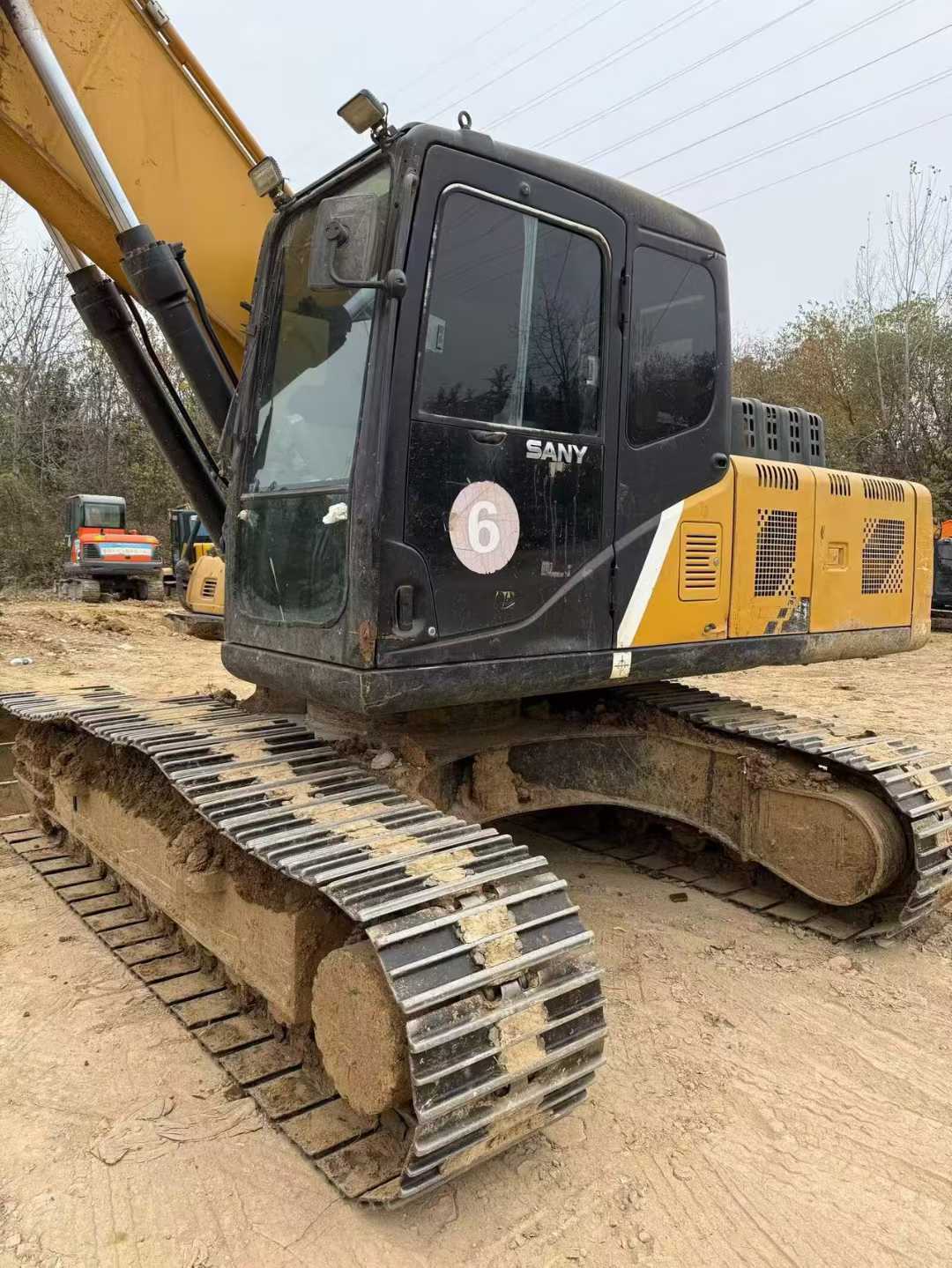 Used Sany SY215W Excavator 2018 Model / 3