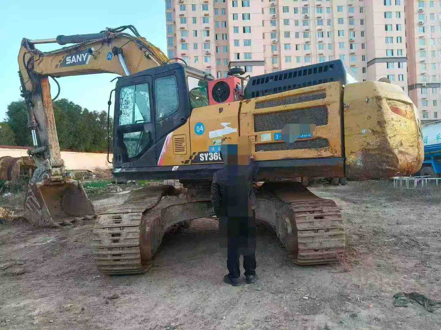 Used Sany SY365H Excavator 2017 Model / 2