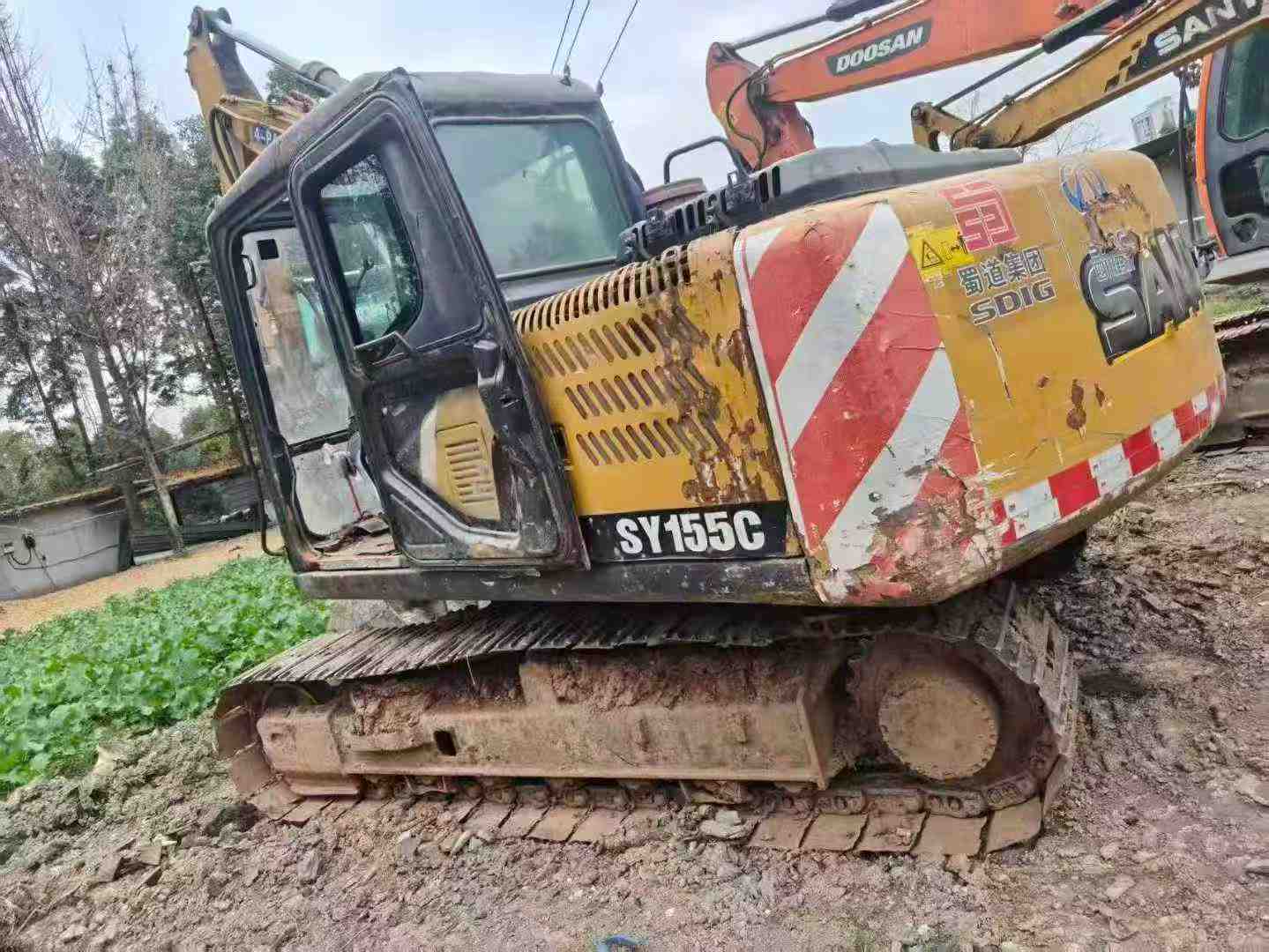 Buy Sany SY135 Used Excavator / 5 Used Sany SY135 Excavator 2016 Model / 5