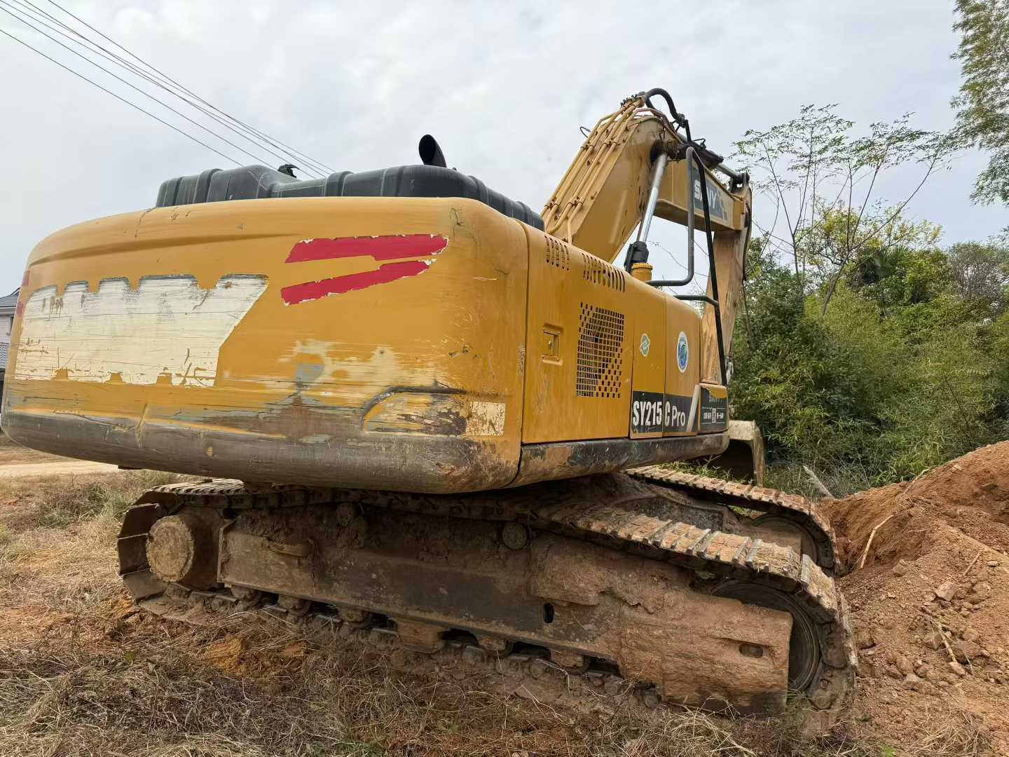 Used Sany SY200H Excavator 2016 Model / 9