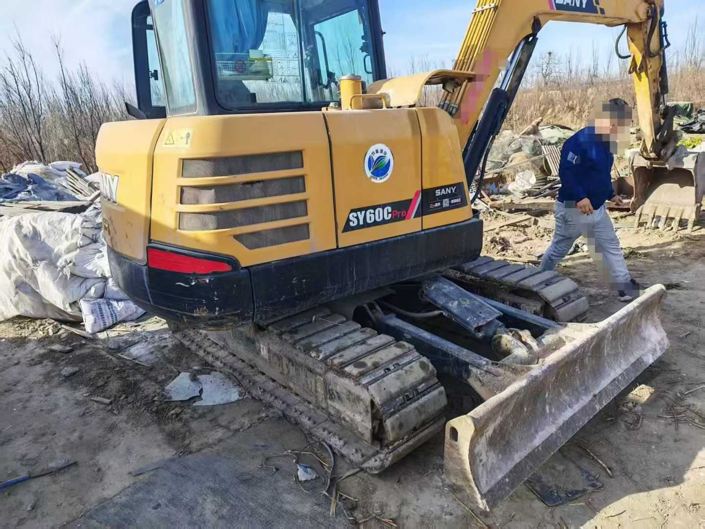 Buy Sany SY60 Used Excavator / 2 Used Sany SY60 Excavator 2022 Model / 2