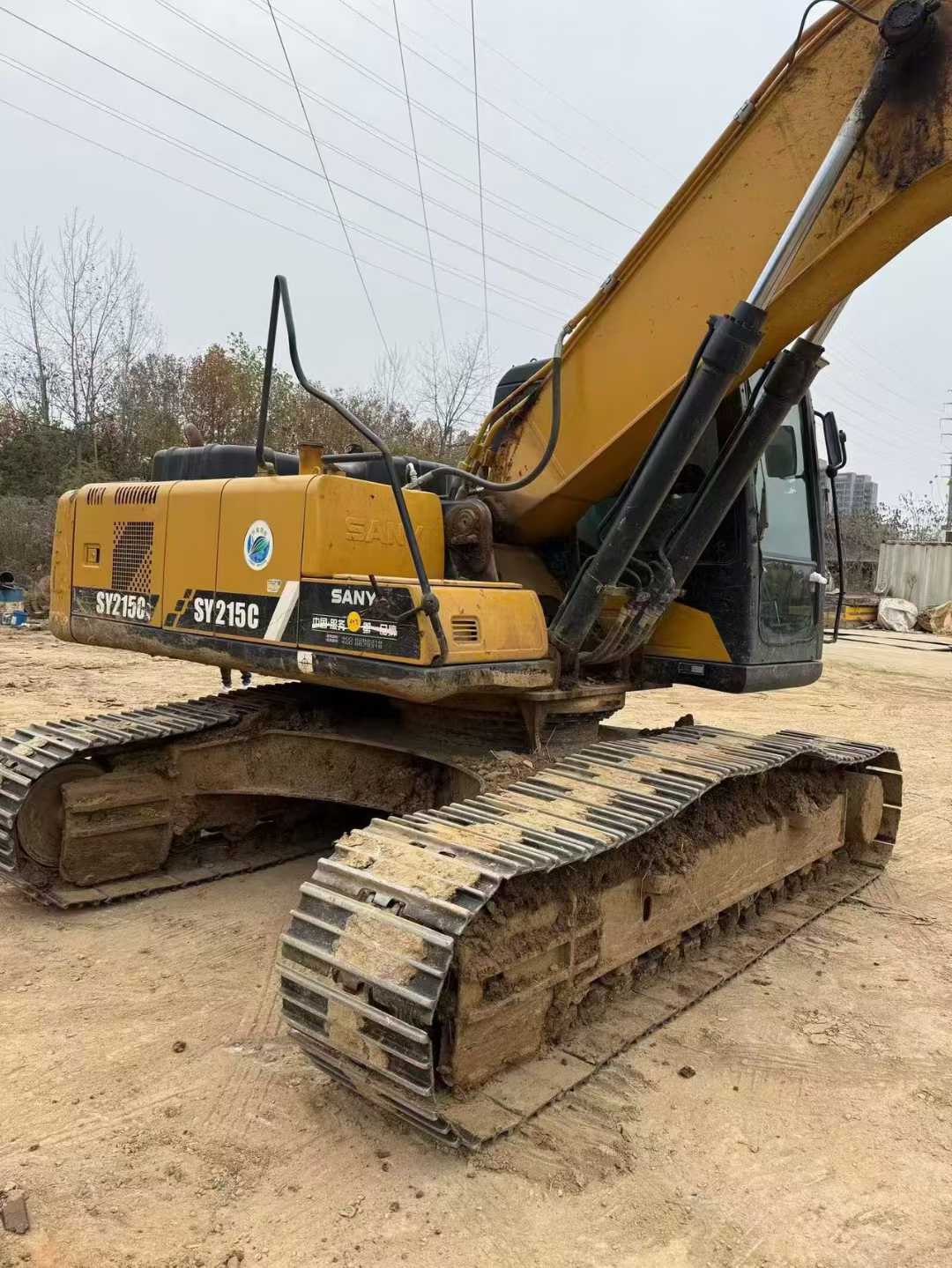 Used Sany SY215W Excavator 2018 Model / 7