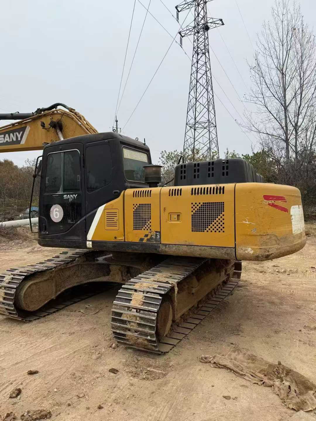 Used Sany SY215W Excavator 2018 Model / 2