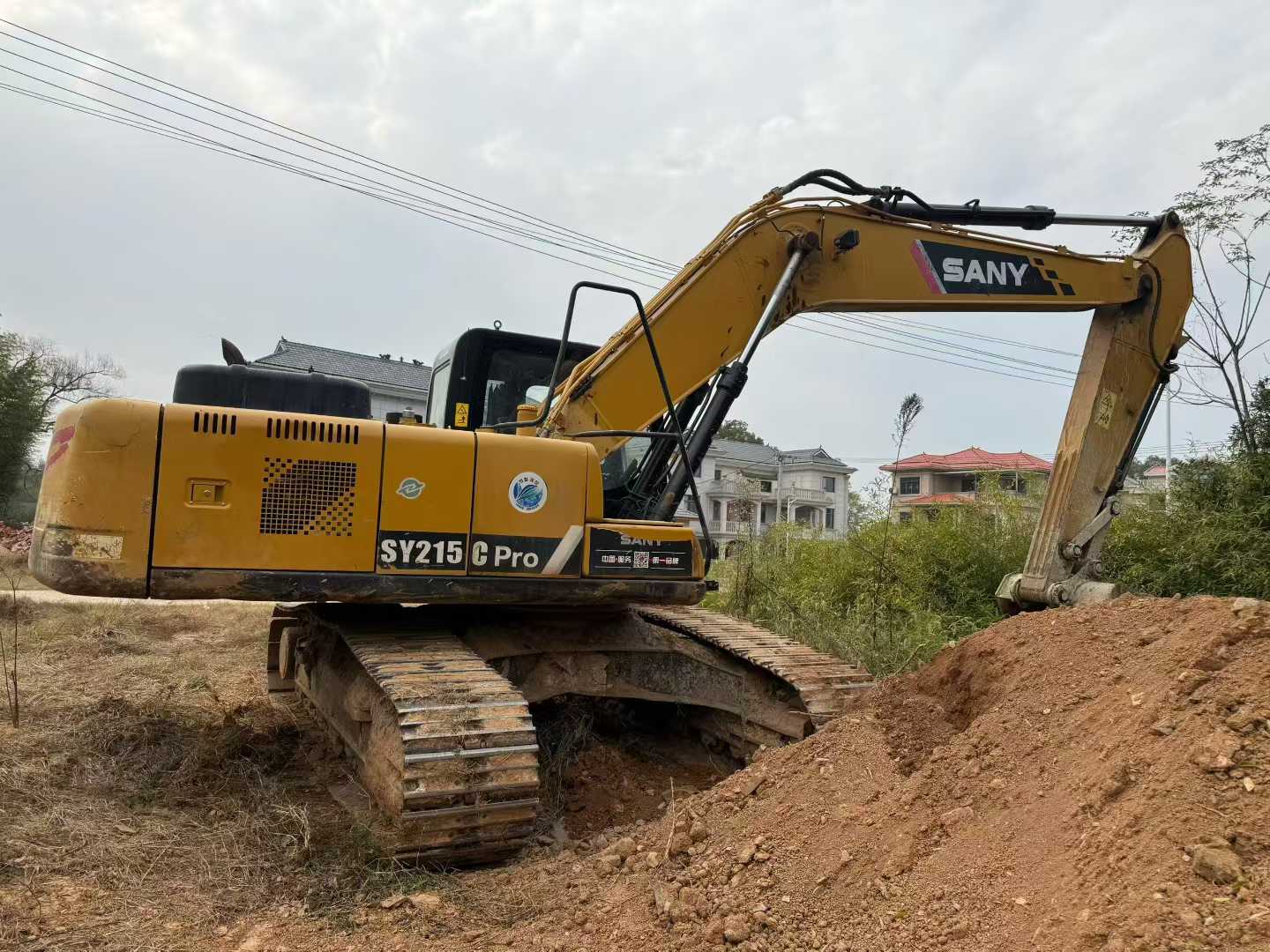 Used Sany SY200H Excavator 2016 Model / 5