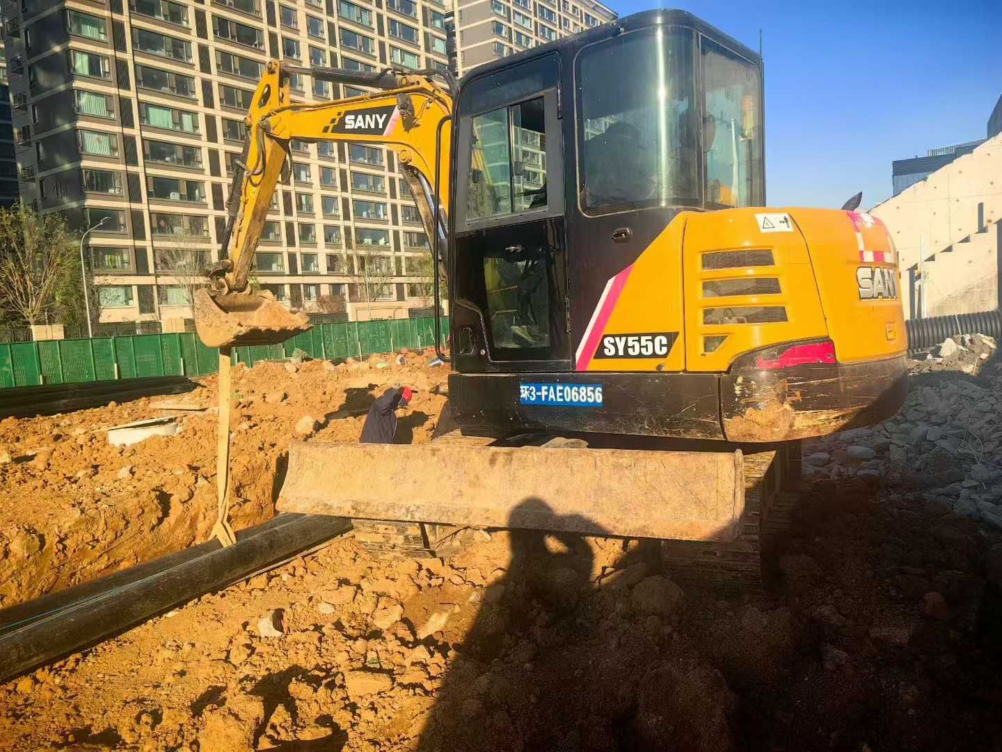 Used Sany SY55 Excavator 2021 Model / 8