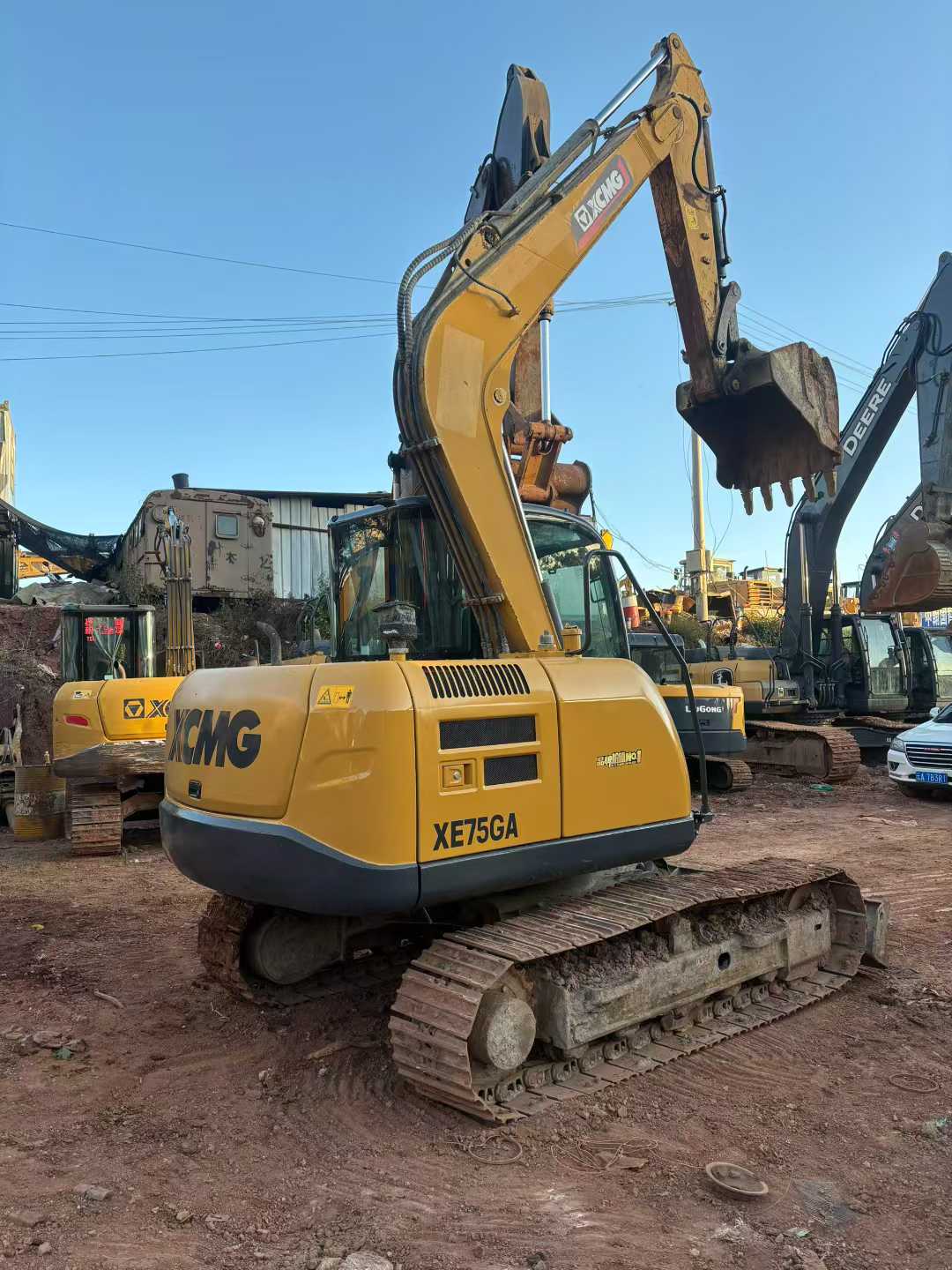 Used XCMG XE75WD Excavator 2018 Model / 3
