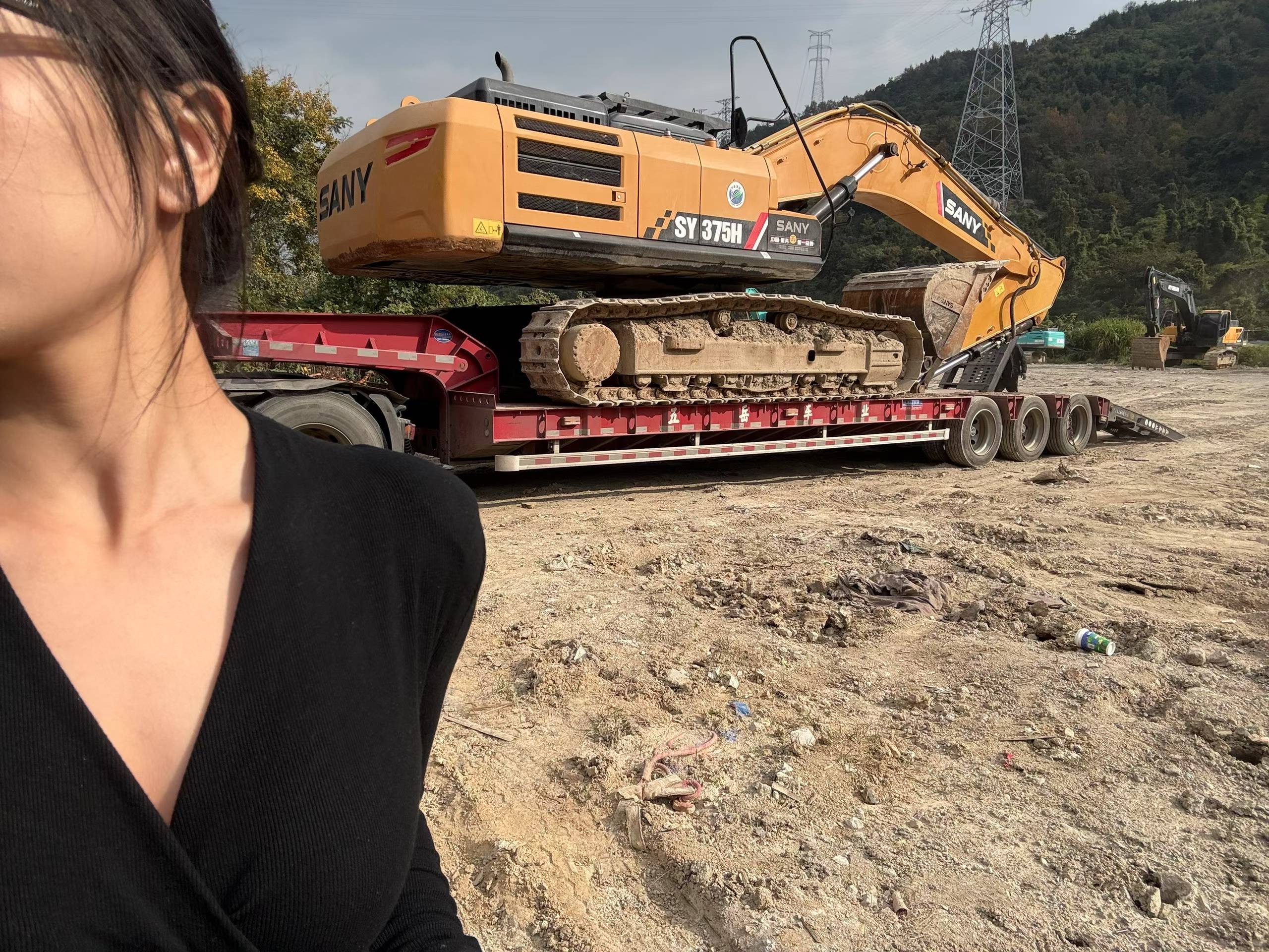 Used Sany SY75 Excavator 2016 Model / 4