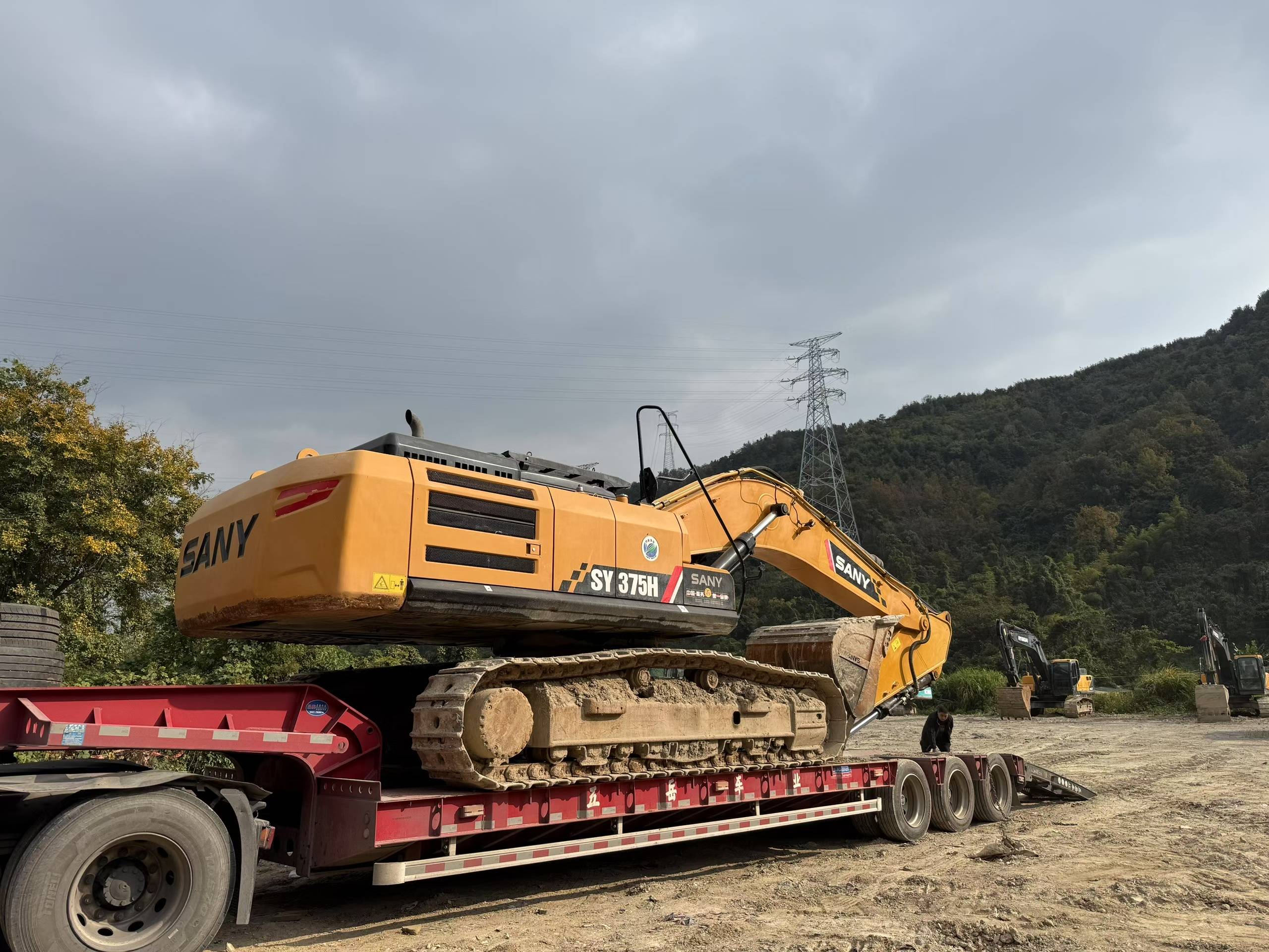 Used Sany SY75 Excavator 2016 Model / 2