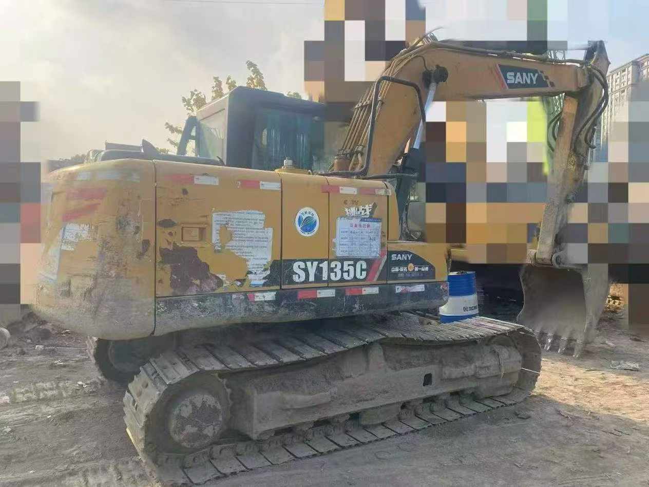 Used Sany SY135 Excavator 2019 Model / 2