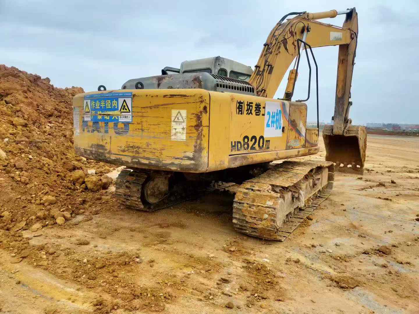 Used Kato HD820 Excavator 2016 Model / 7