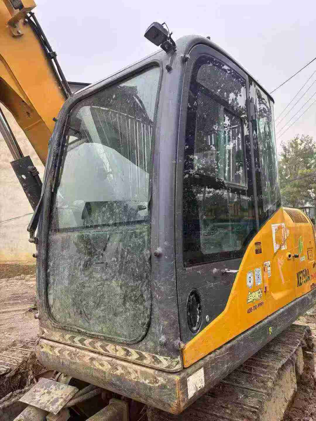 Used XCMG XE75WD Excavator 2022 Model / 9