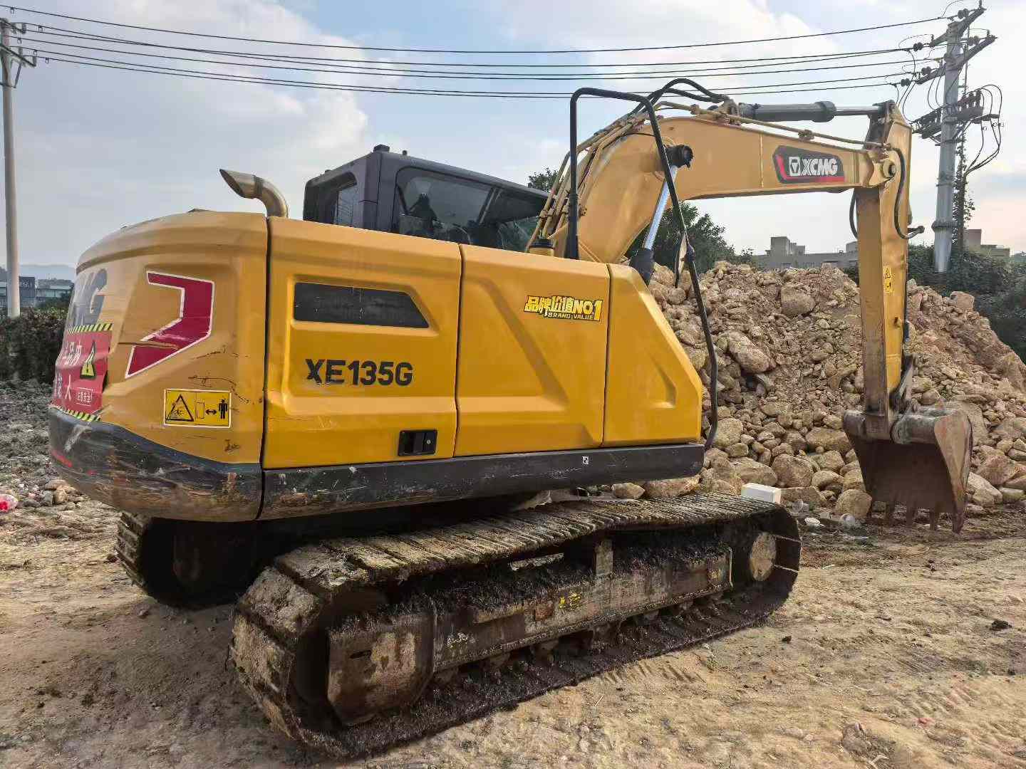 Used XCMG XE135GA Excavator 2025 Model / 6
