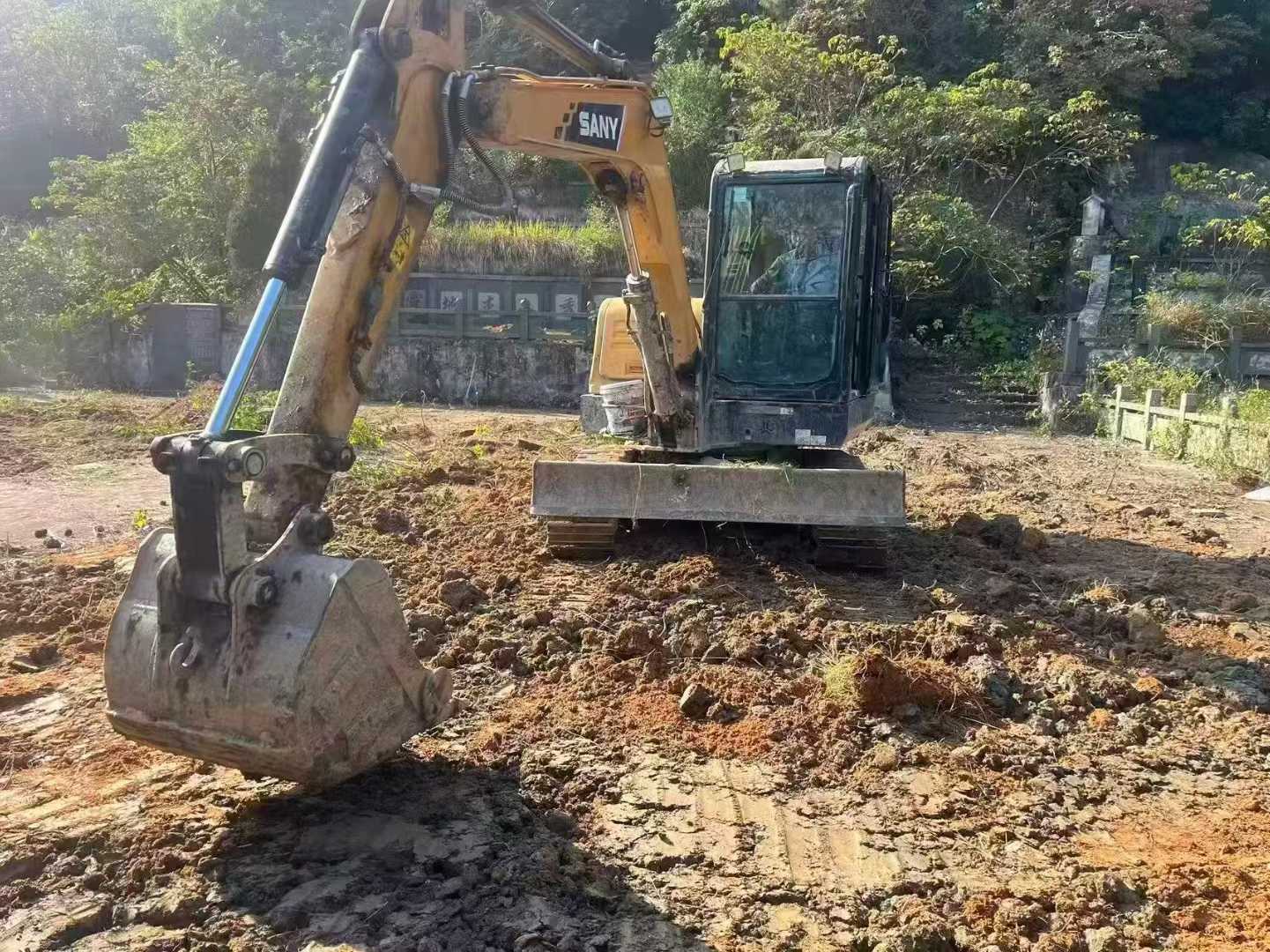 Used Sany SY55 Excavator 2021 Model / 3