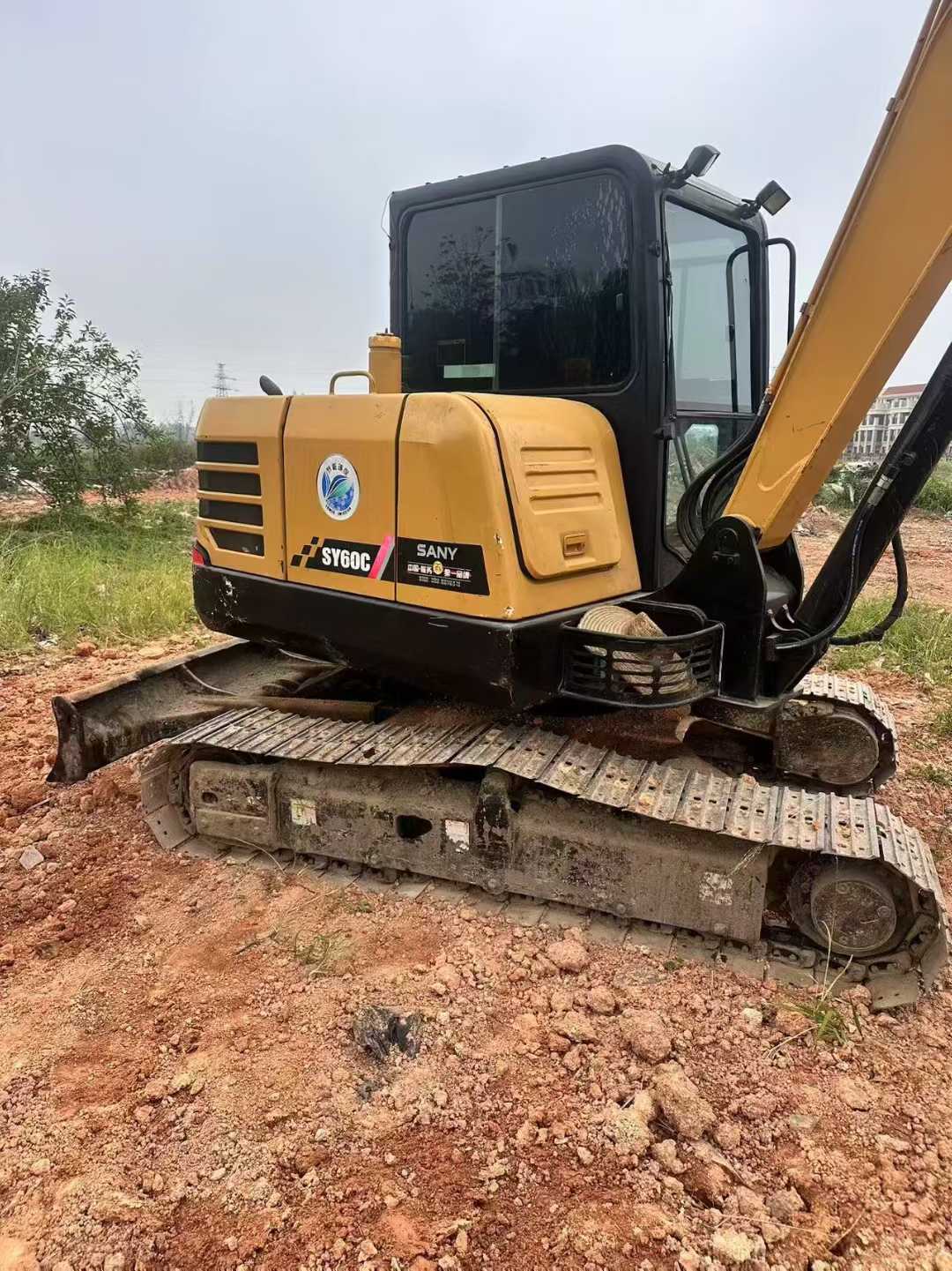 Buy Sany SY60 Used Excavator / 5 Used Sany SY60 Excavator 2016 Model / 5