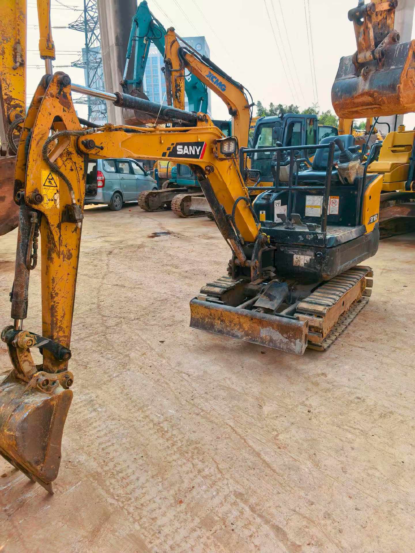 Used Sany SY16E Excavator 2020 Model / 4