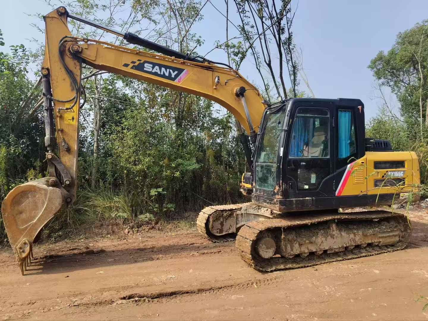 Used Sany SY135 Excavator 2020 Model / 4