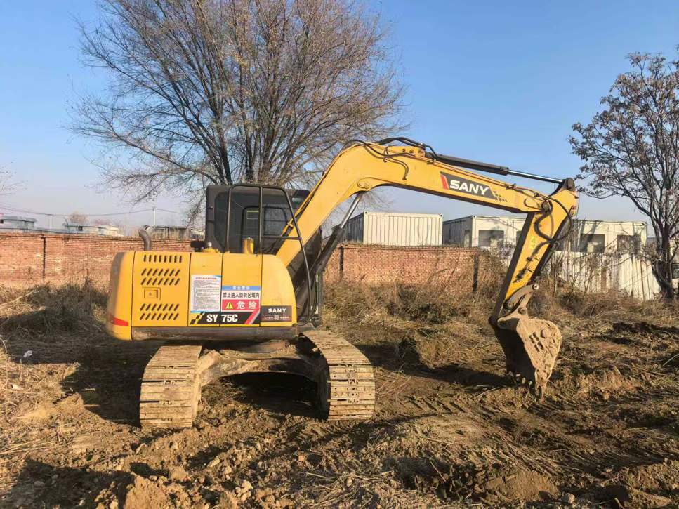 Used Sany SY75 Excavator 2016 Model / 2