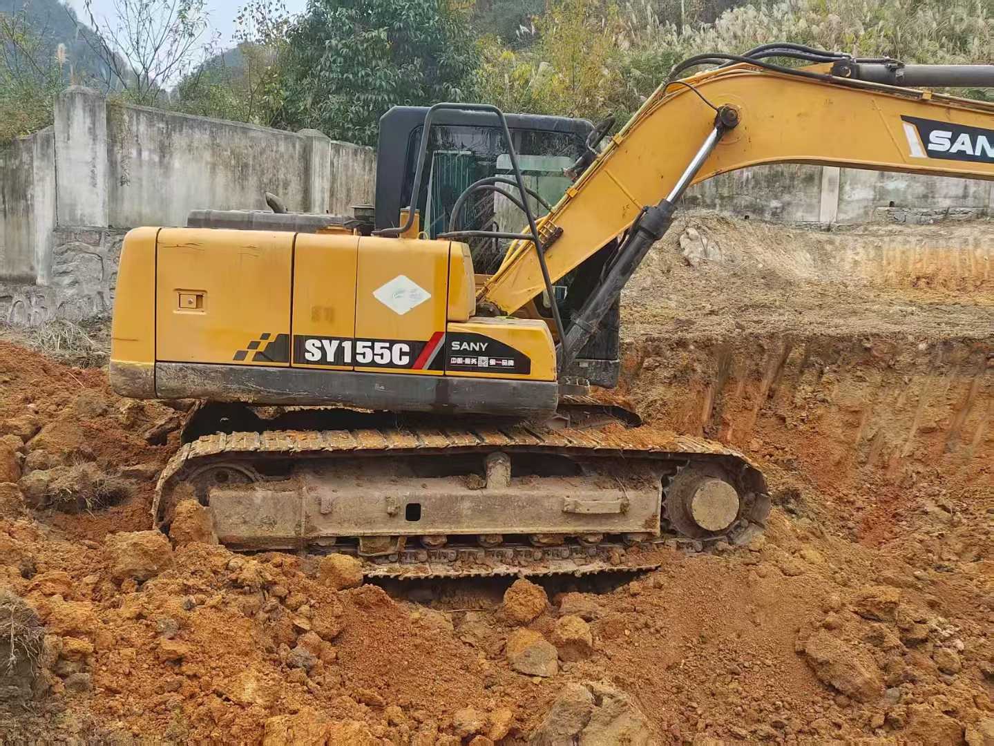 Used Sany SY135 Excavator 2016 Model / 9