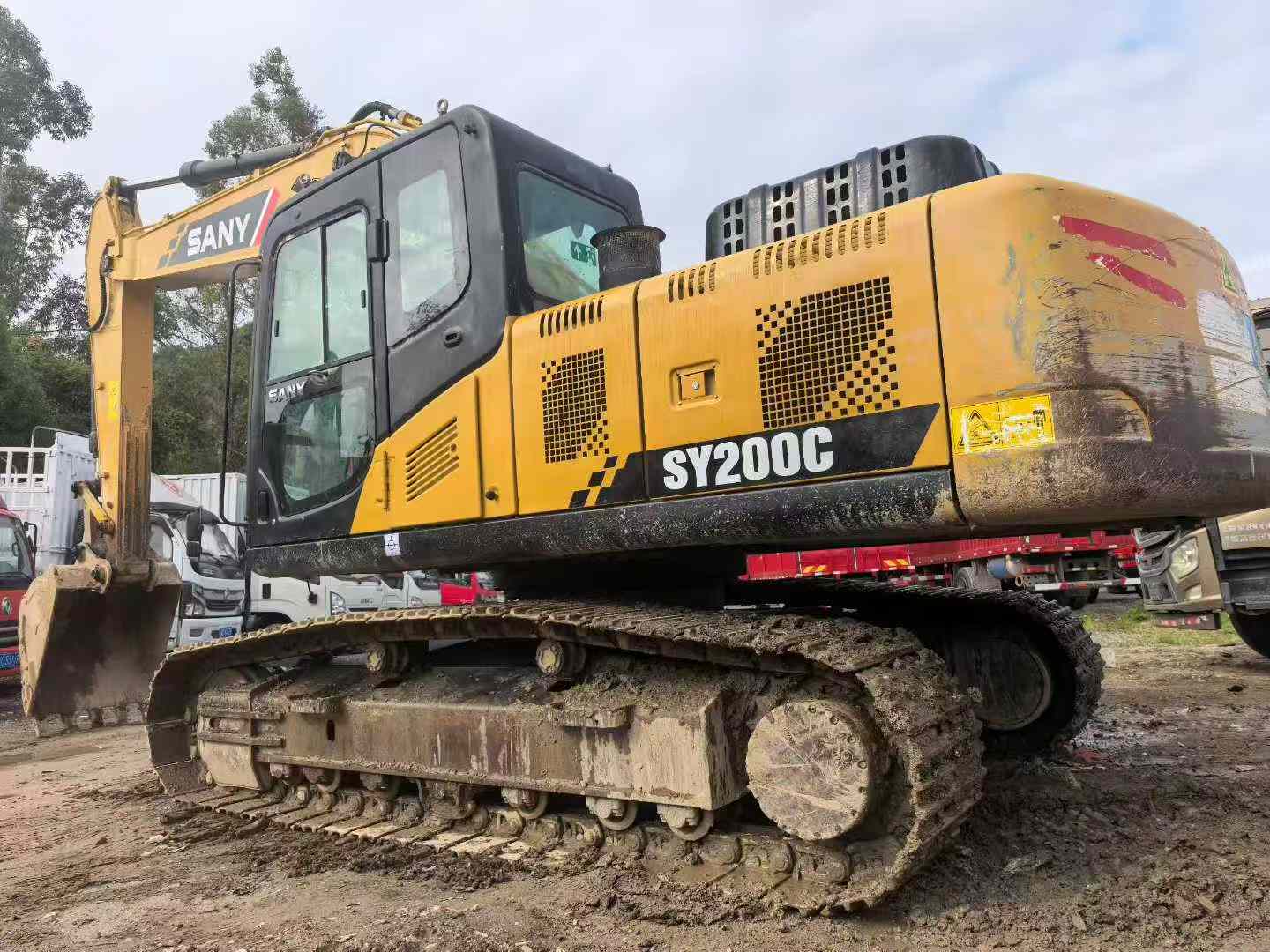 Used Sany SY200H Excavator 2019 Model / 7