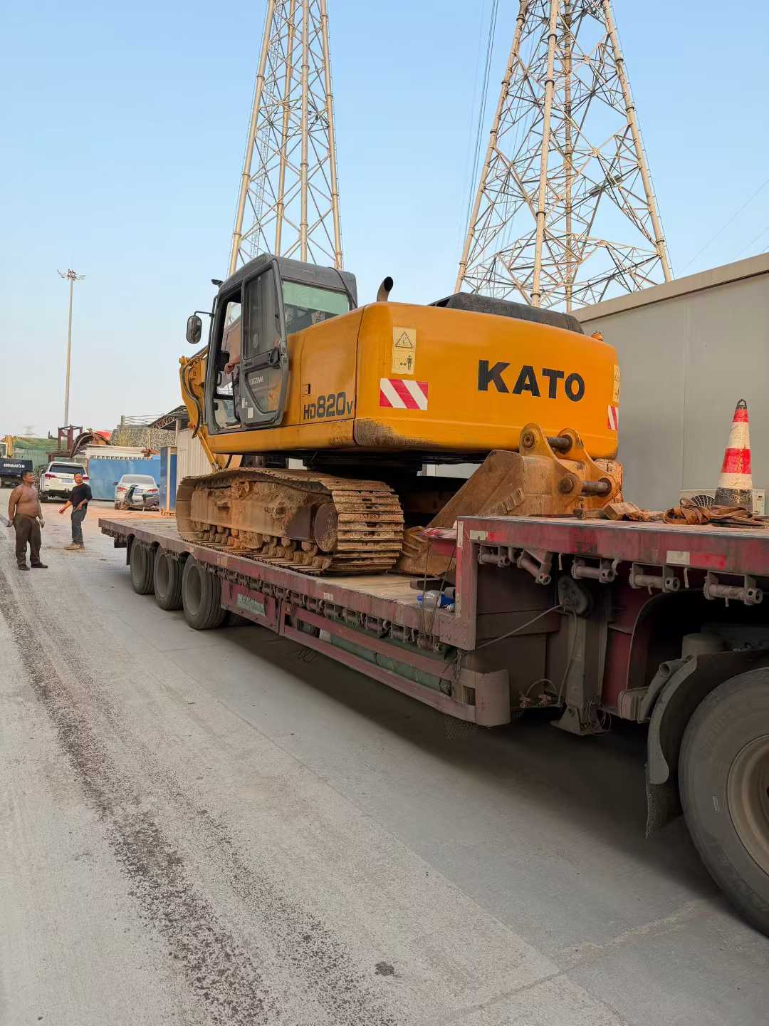 Used Kato HD820V Excavator 2016 Model / 2