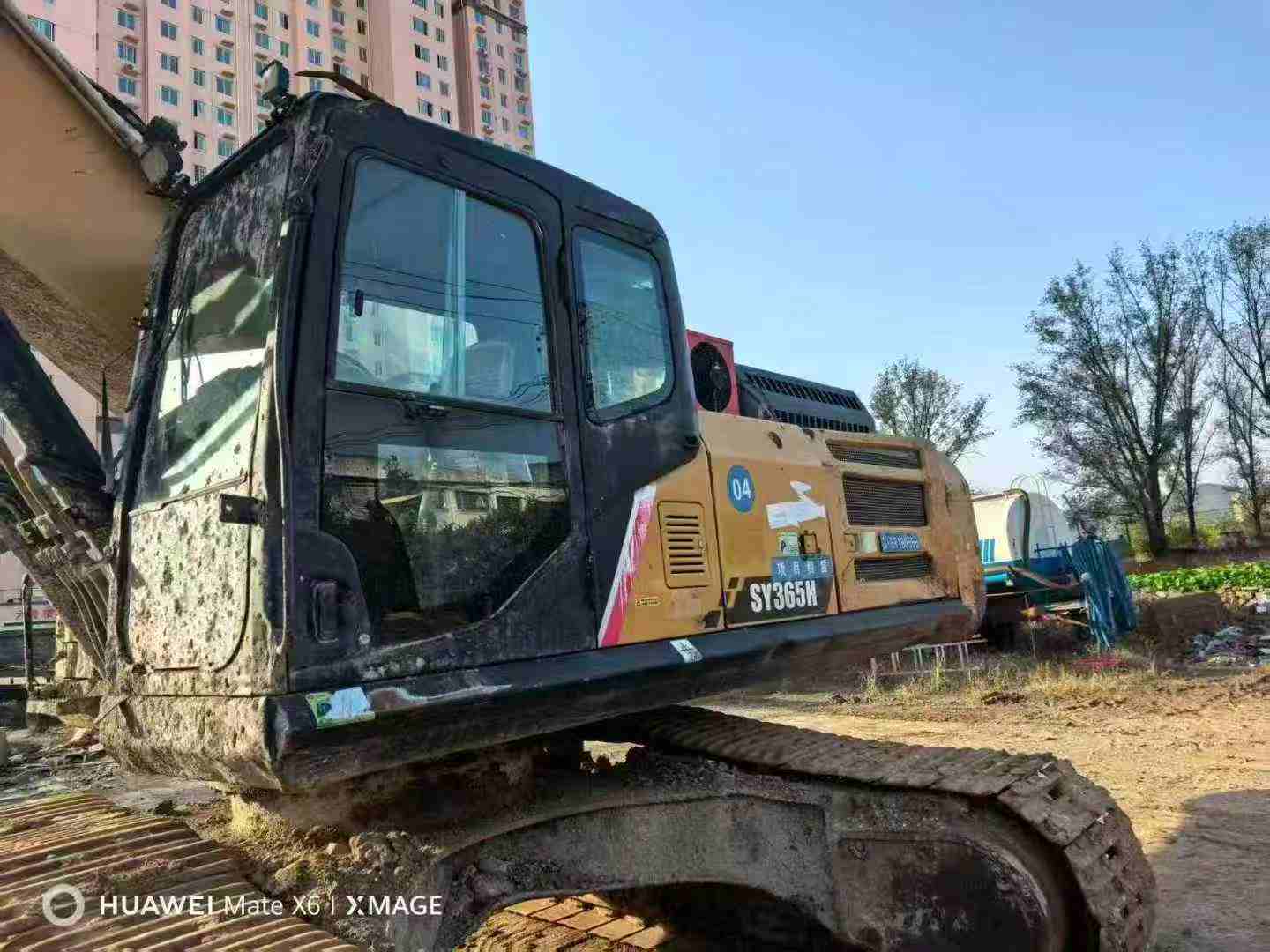 Used Sany SY365H Excavator 2016 Model / 3