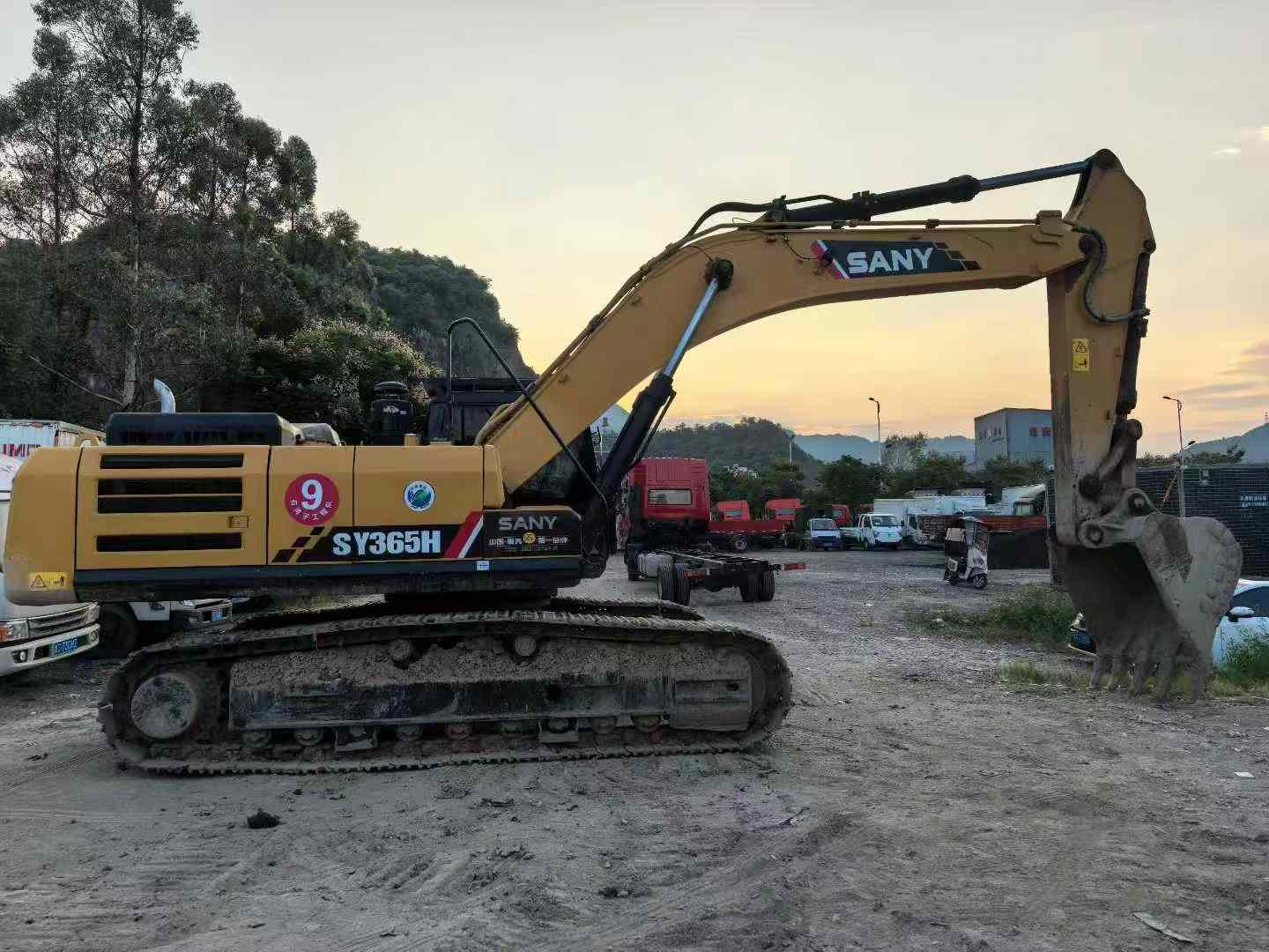 Used Sany SY365H Excavator 2021 Model / 9