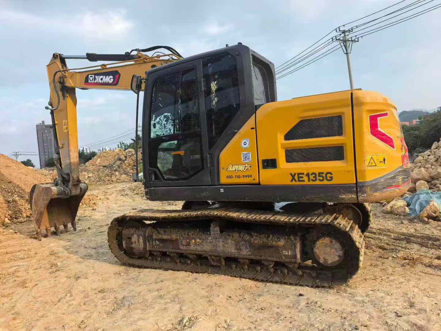 Used XCMG XE135GA Excavator 2025 Model / 7
