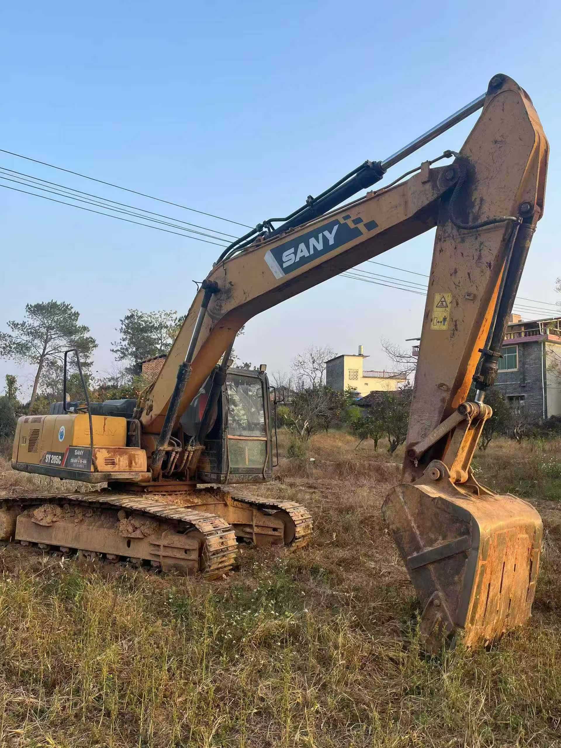 Used Sany SY205H Excavator 2018 Model / 3