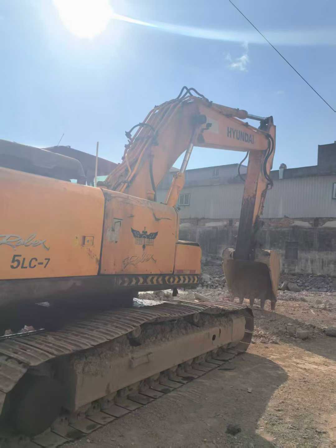 Used Hyundai XDL65 Excavator 2016 Model / 2