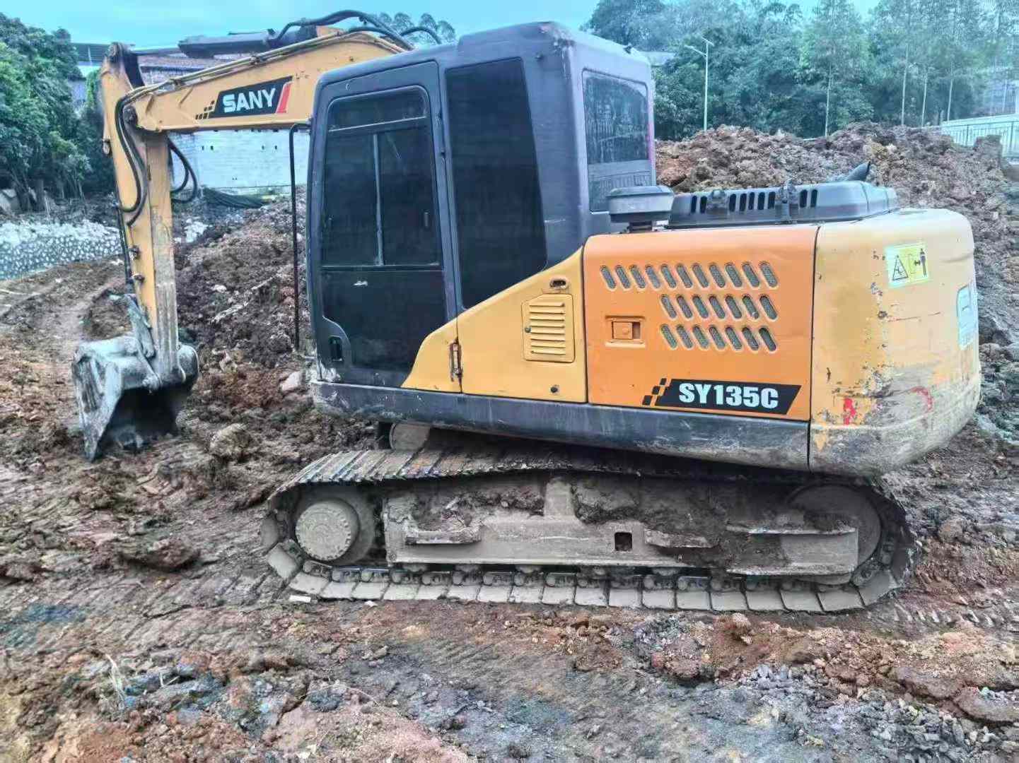 Used Sany SY115C Excavator 2015 Model / 2
