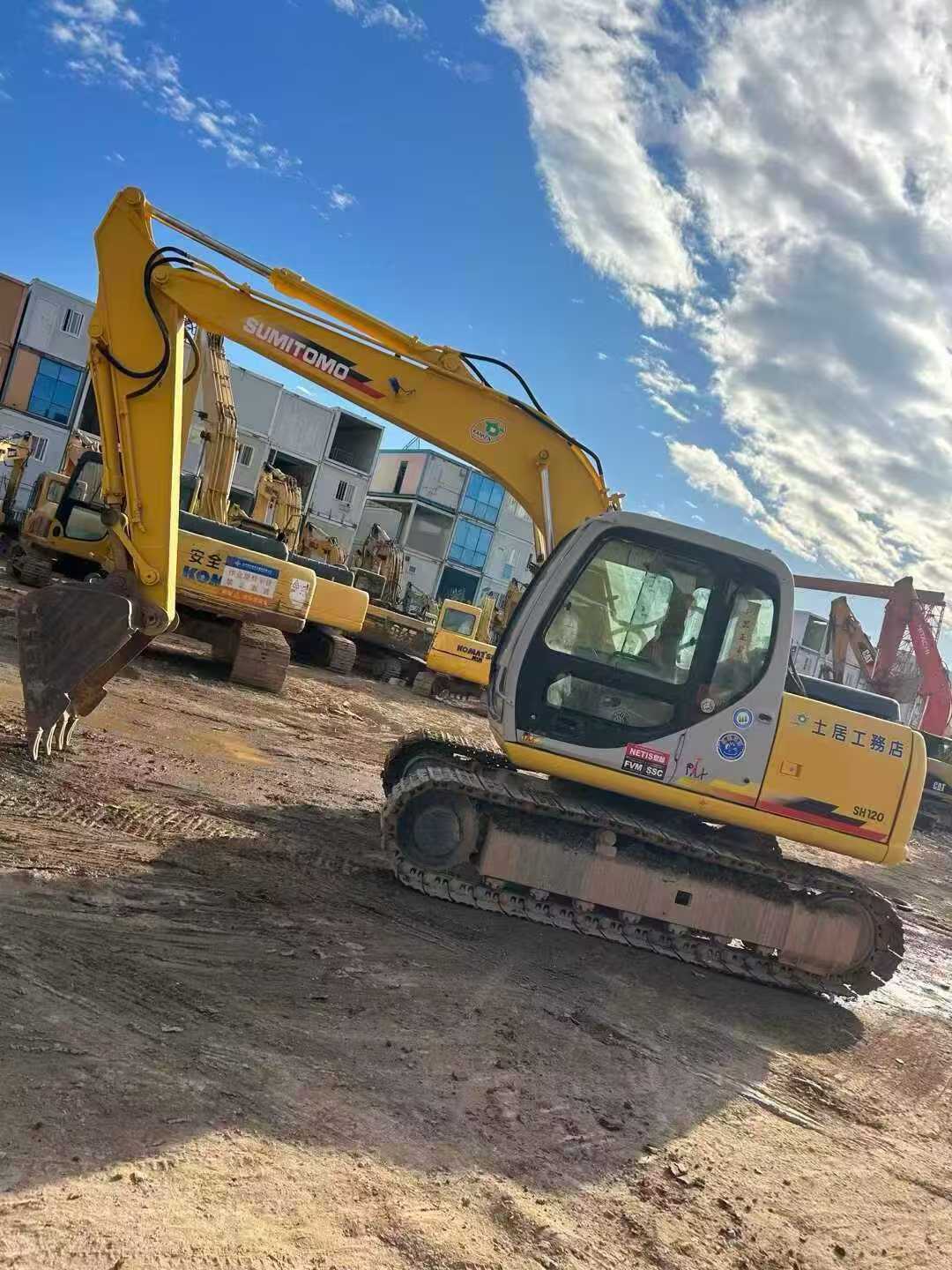 Used Sumitomo SH120-3 Excavator 2016 Model / 3