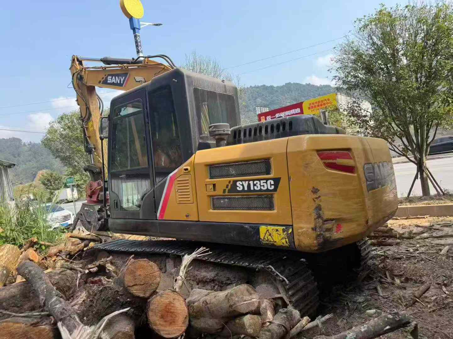 Used Sany SY135 Excavator 2021 Model / 2