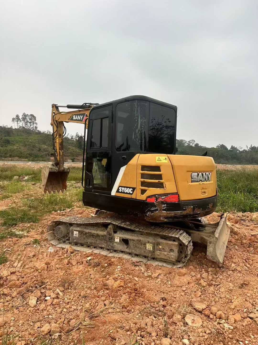 Buy Sany SY60 Used Excavator / 4 Used Sany SY60 Excavator 2016 Model / 4