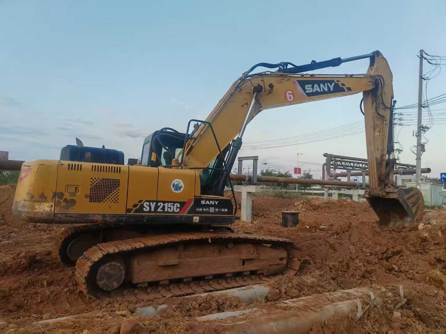 Used Sany SY200H Excavator 2020 Model / 5