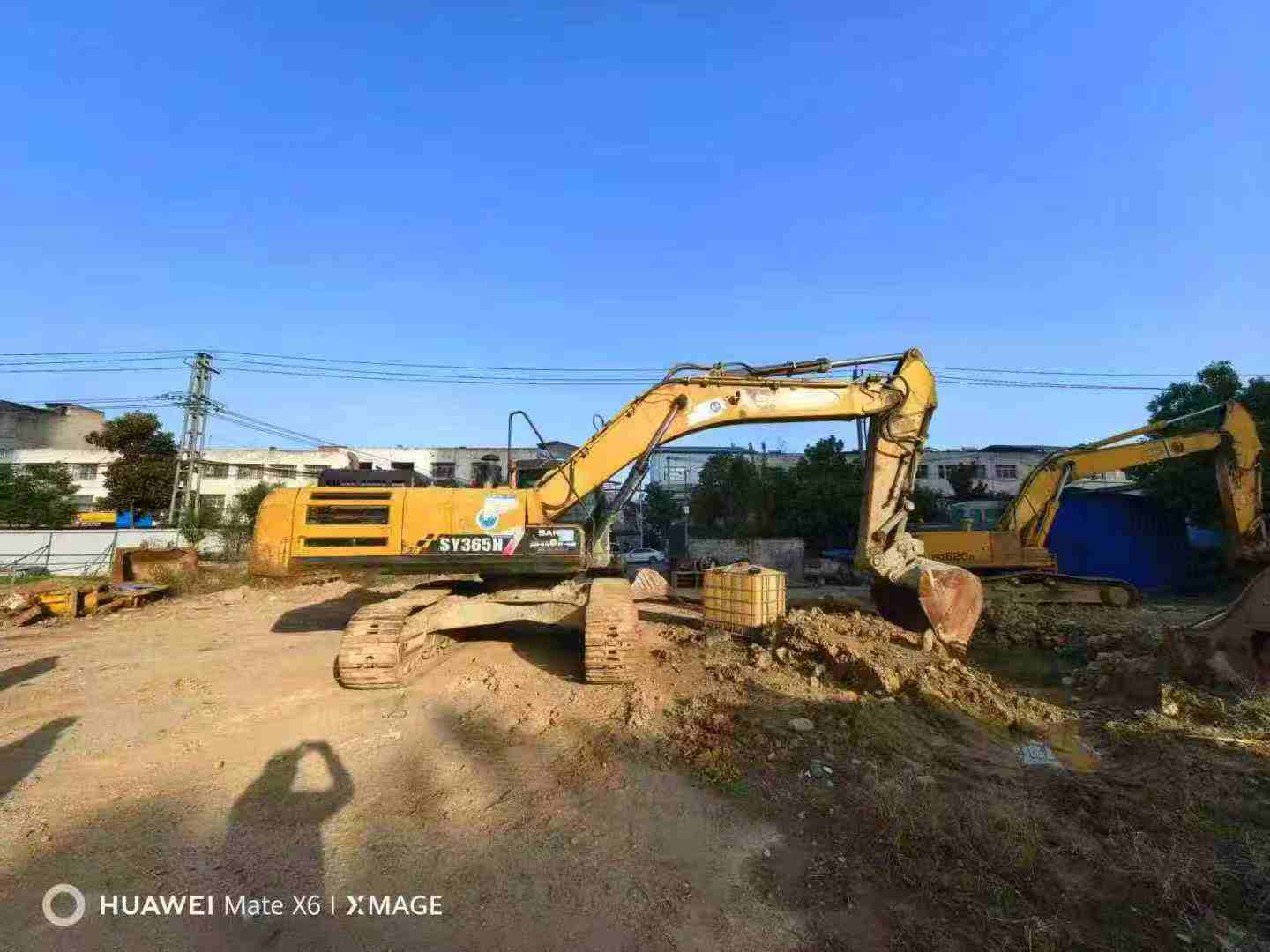 Used Sany SY365H Excavator 2016 Model / 2