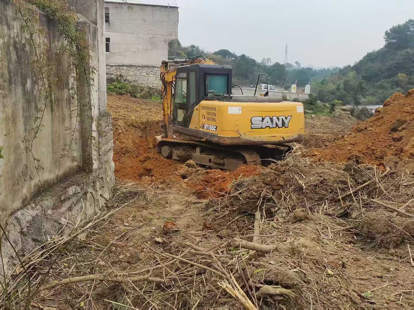 Used Sany SY135 Excavator 2016 Model / 7