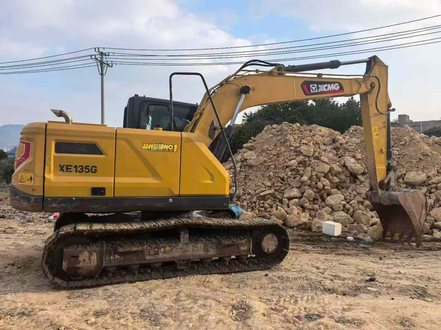 Used XCMG XE135GA Excavator 2025 Model / 5