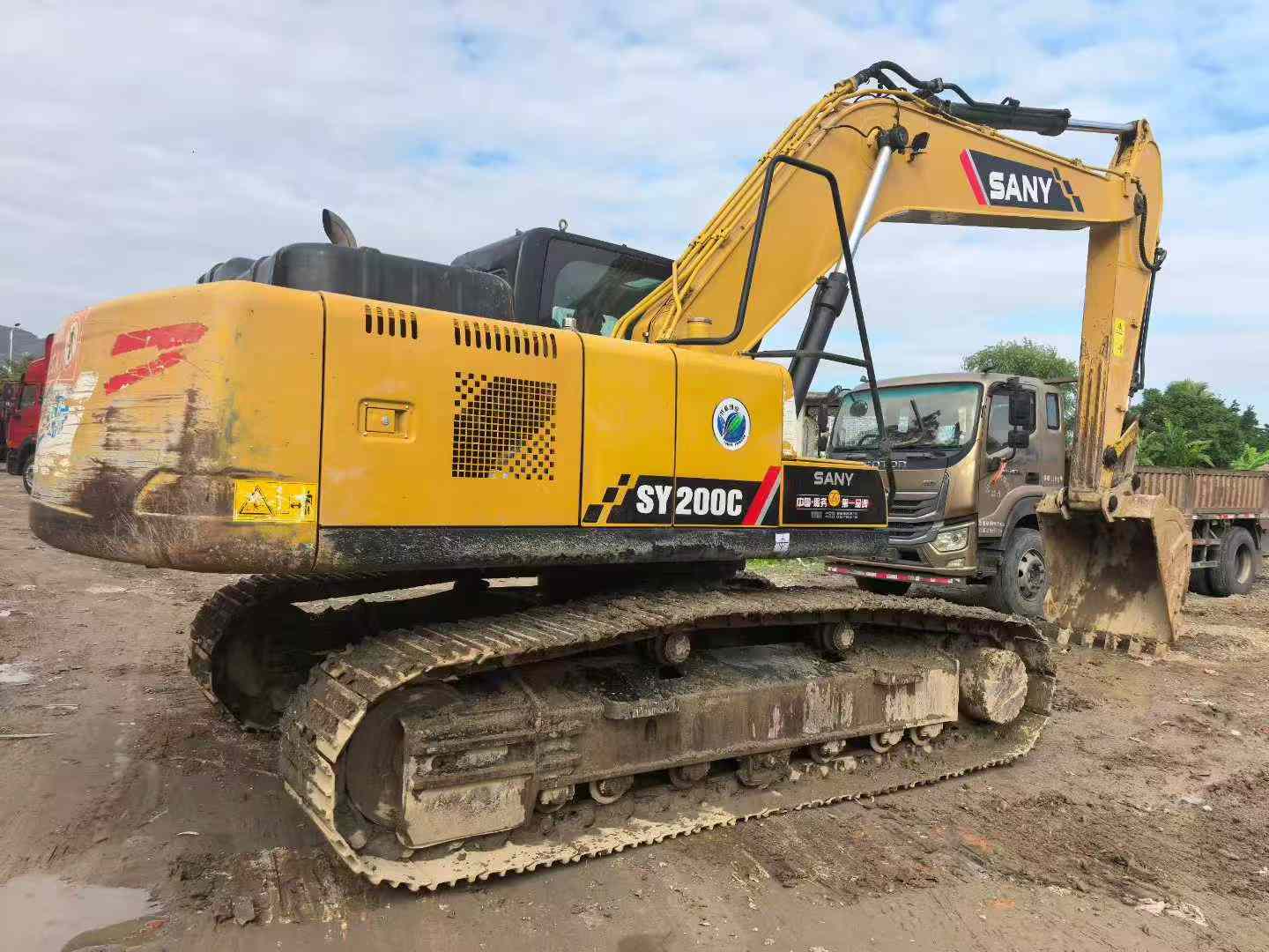 Used Sany SY200H Excavator 2019 Model / 5