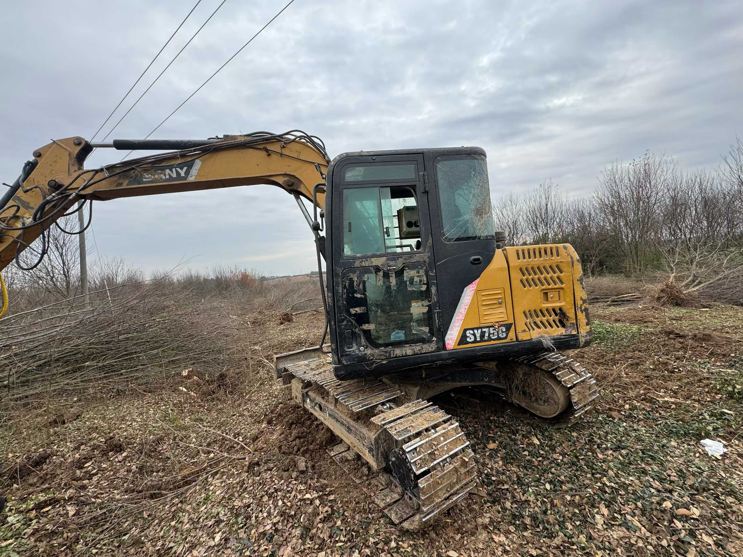 Used Sany SY75 Excavator 2018 Model / 7