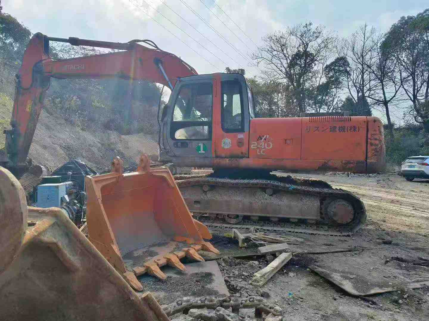 Used Hitachi ZX240 Excavator 2016 Model / 4