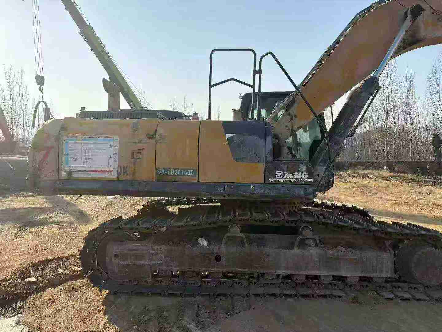 Used XCMG XE80D Excavator 2021 Model / 3