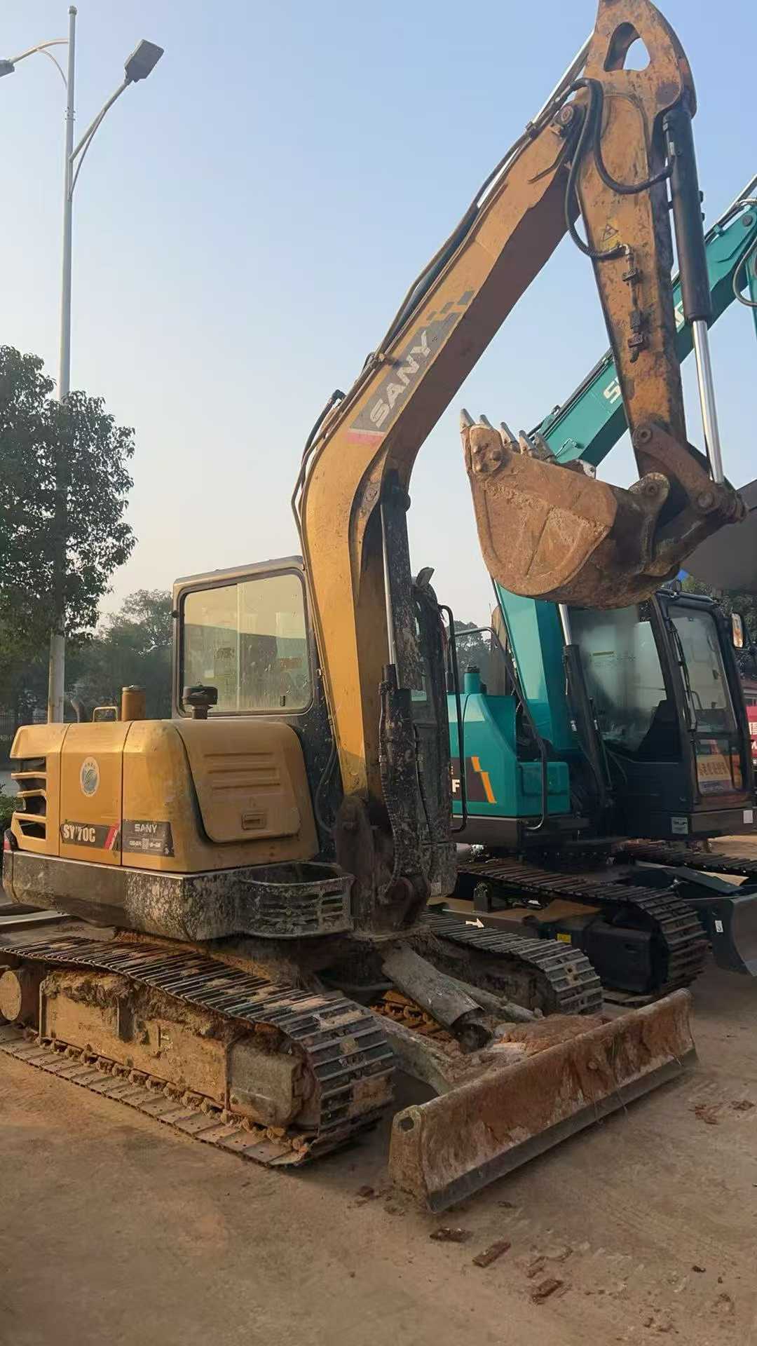 Buy Sany SY55 Used Excavator / 1