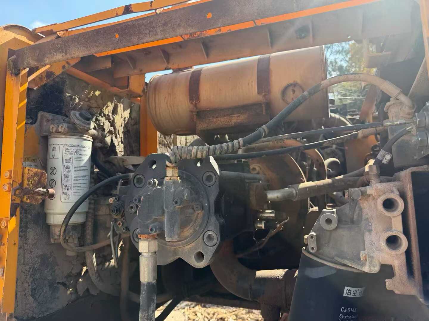 Used Sany SY215W Excavator 2016 Model / 7