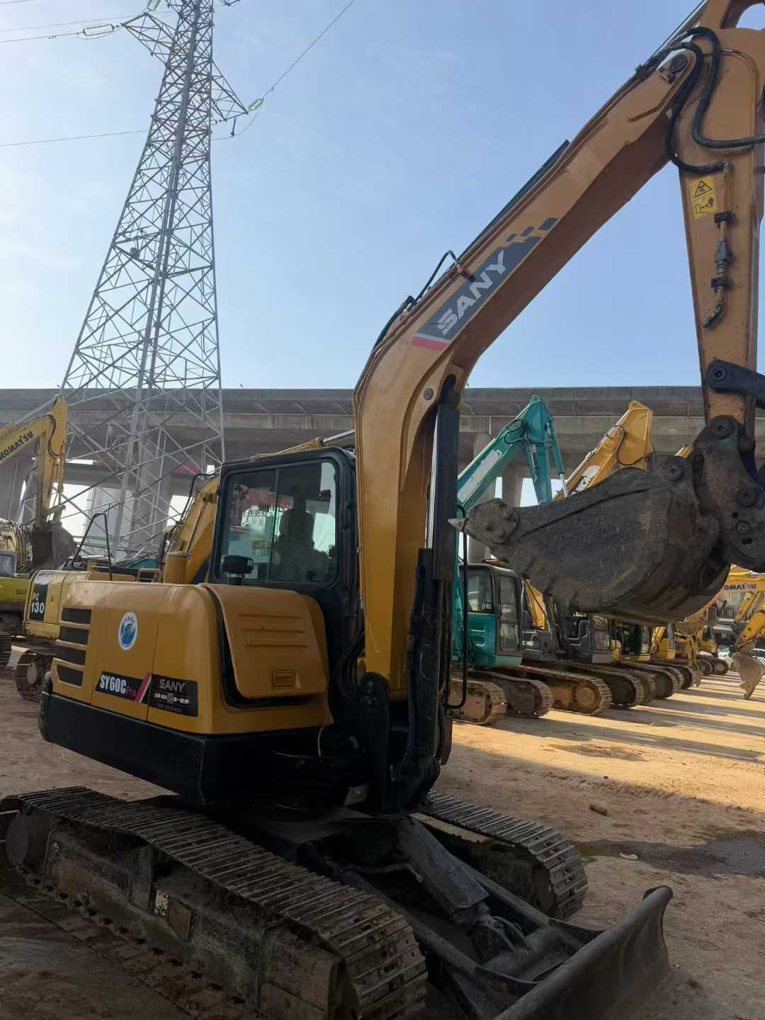 Buy Sany SY60 Used Excavator / 4 Used Sany SY60 Excavator 2022 Model / 4