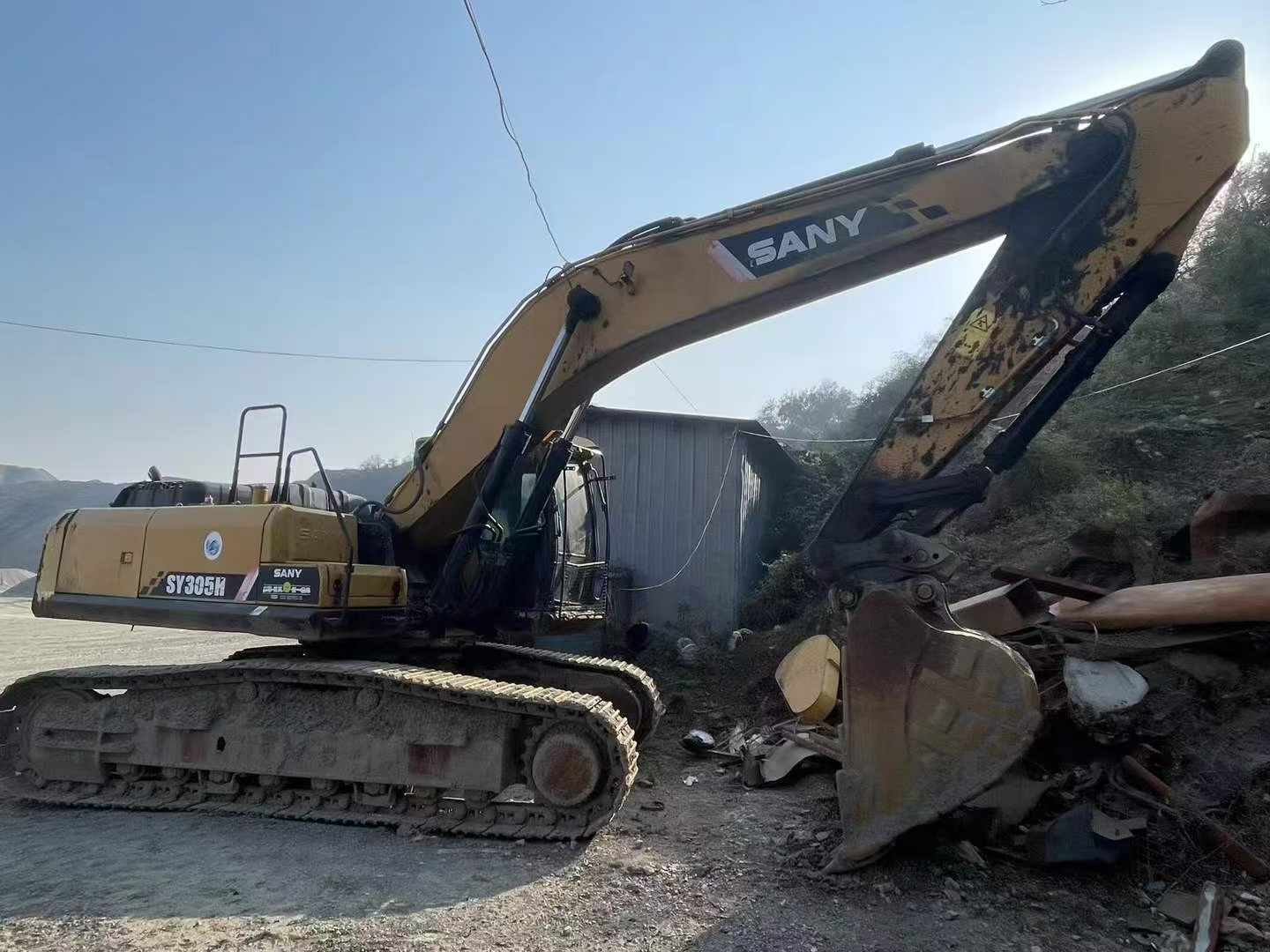 Used Sany SW305K Excavator 2018 Model / 9