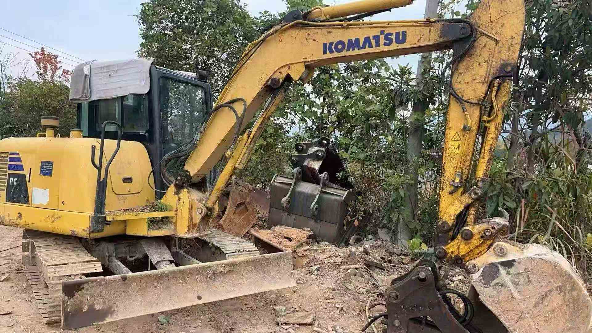 Used Komatsu PC56-7 Excavator 2017 Model / 3