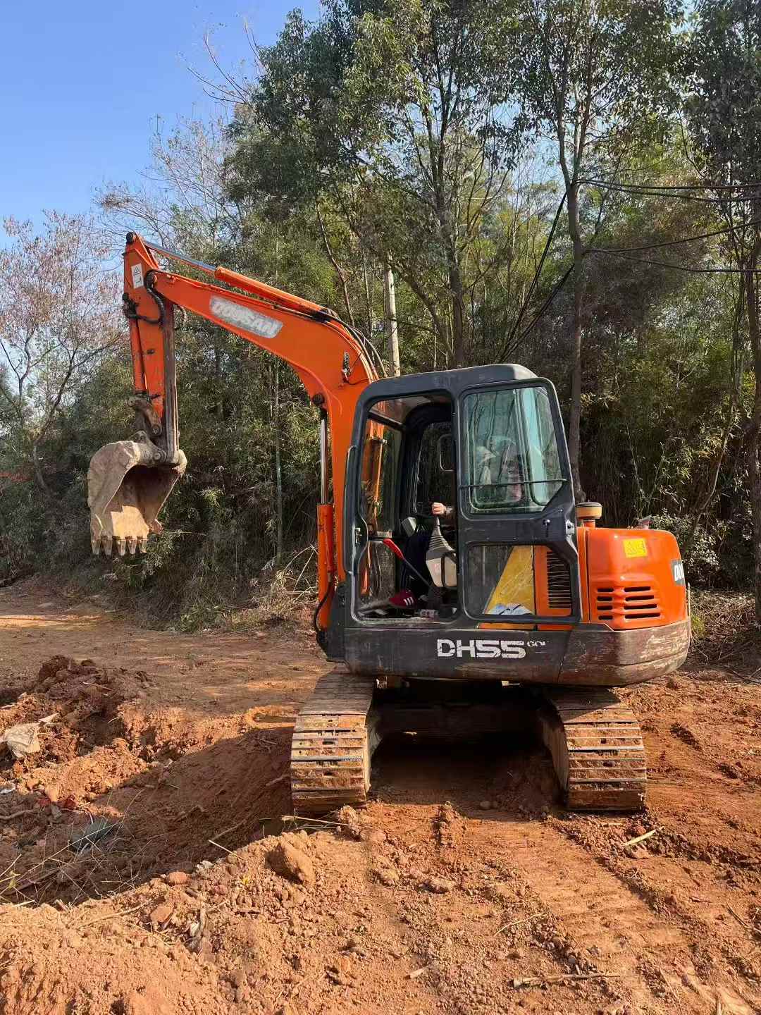 Buy Doosan DH55 Used Excavator / 6 Used Doosan DH55 Excavator 2016 Model / 6