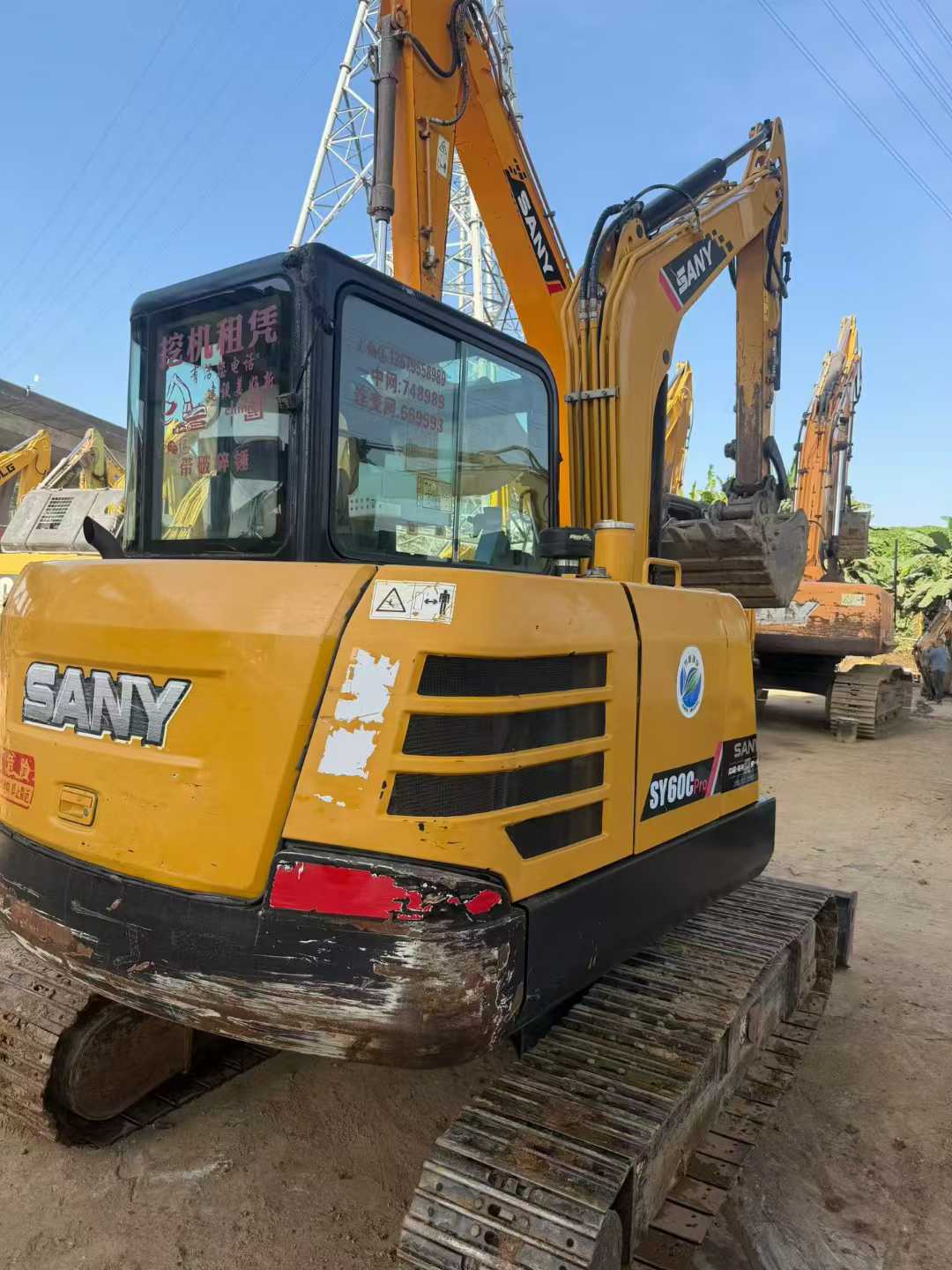 Buy Sany SY60 Used Excavator / 1
