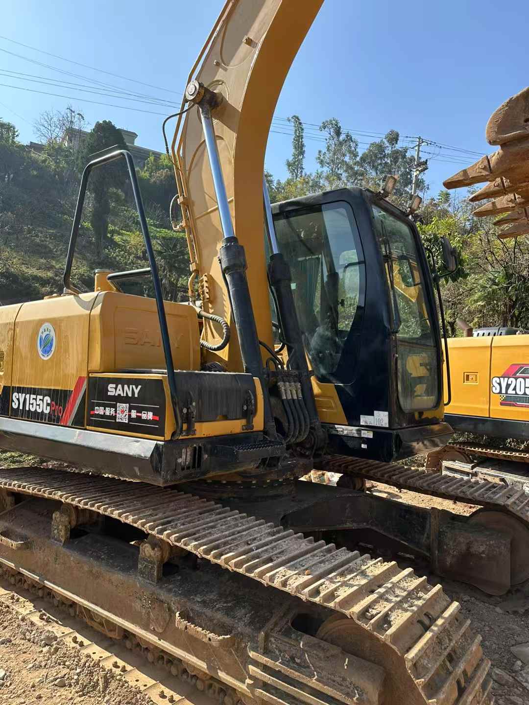 Buy Sany SY55 Used Excavator / 2 Used Sany SY55 Excavator 2021 Model / 2