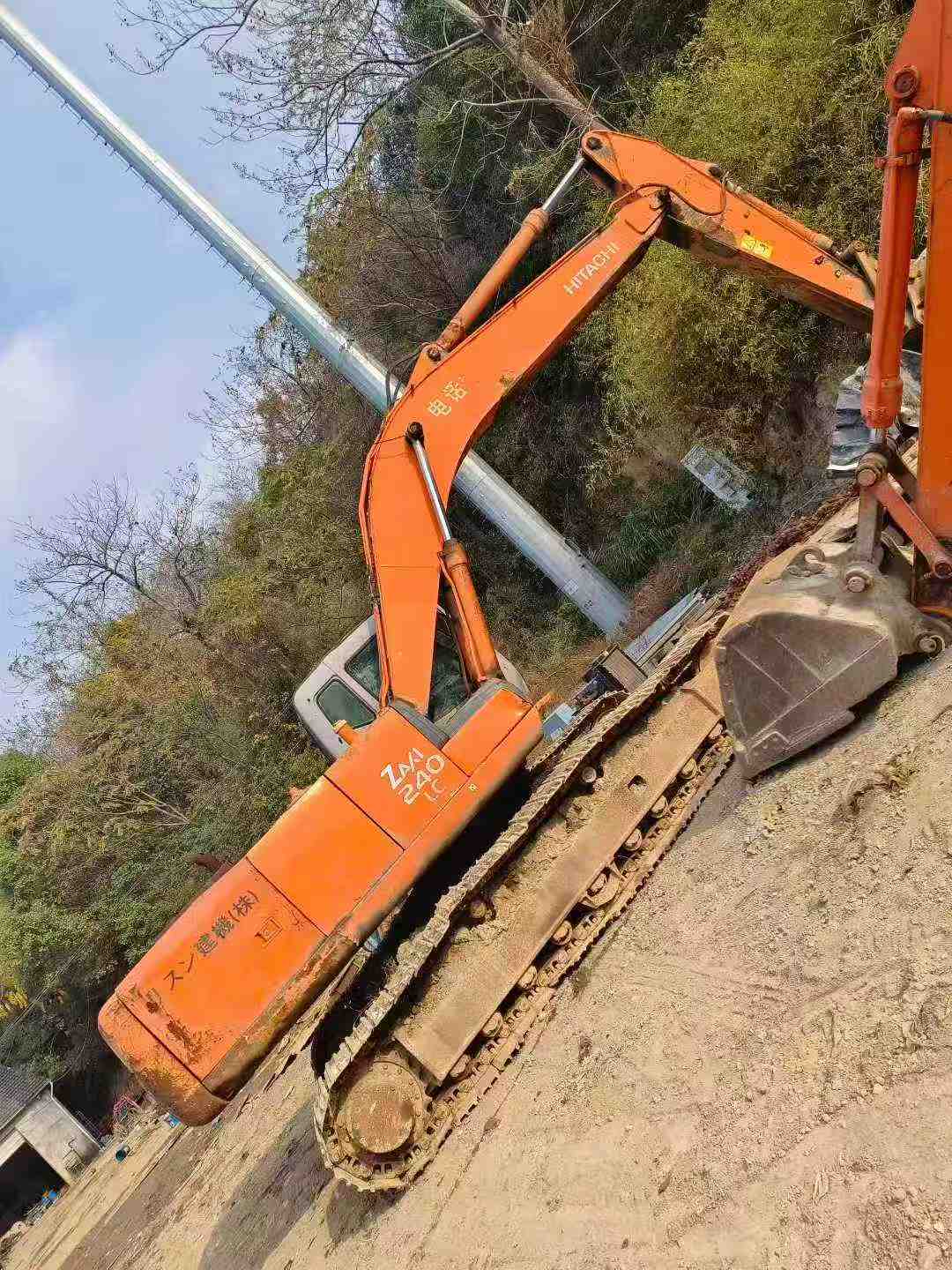 Used Hitachi ZX240 Excavator 2016 Model / 9